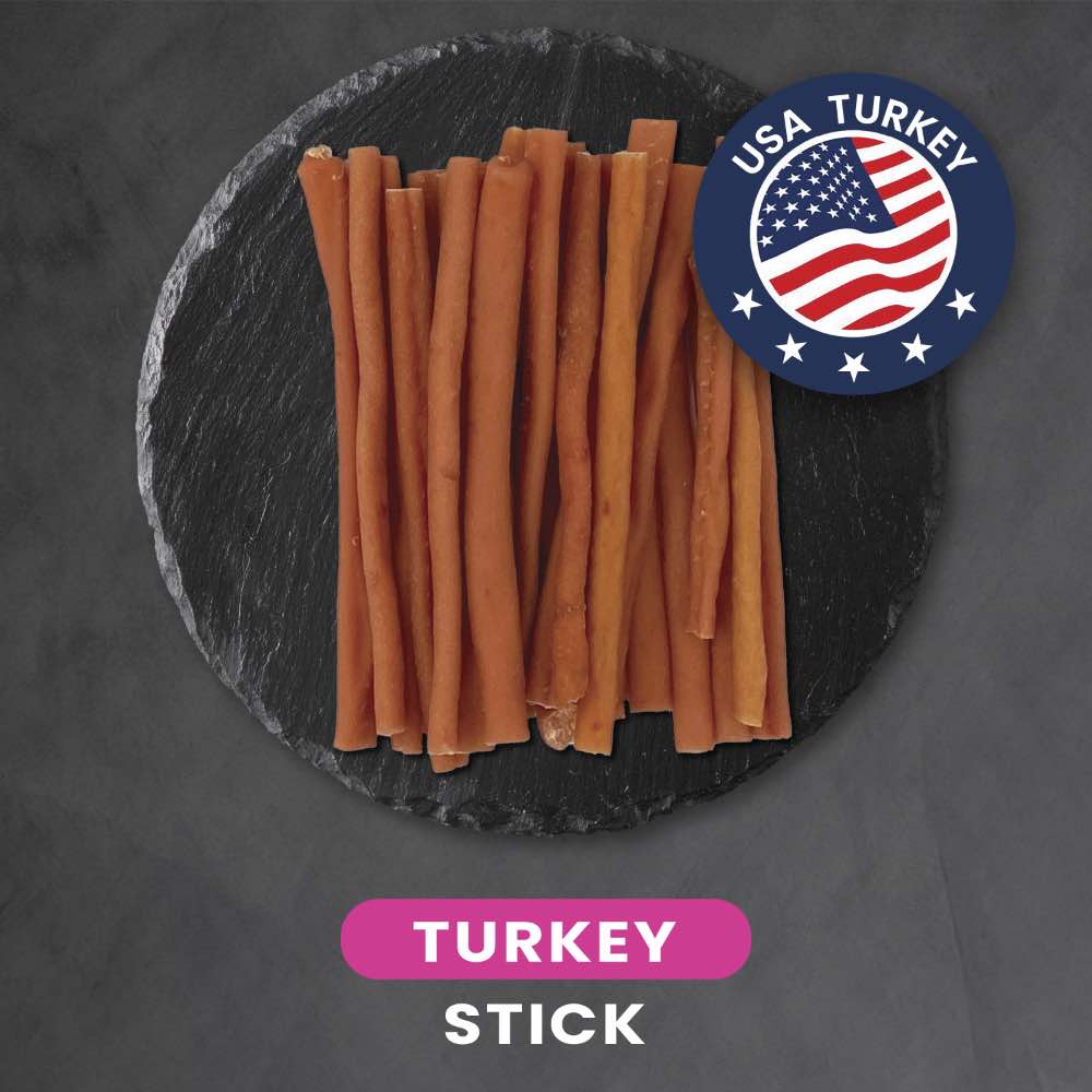 15% OFF (Exp Jan26): Singapaw Deli Chew Turkey Stick Dog Treats 120g